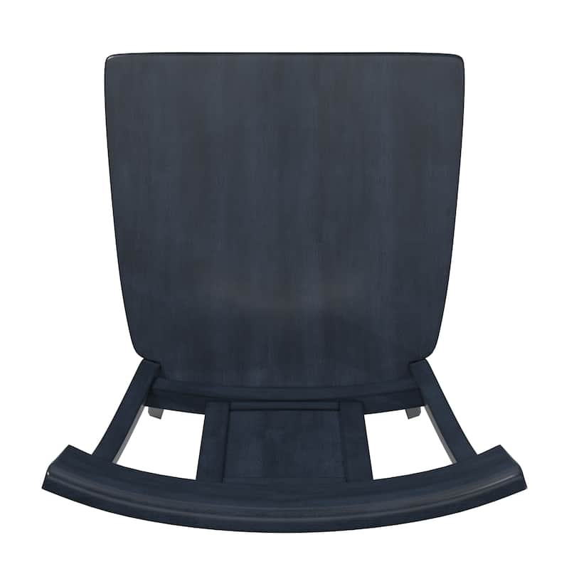 Eleanor Panel Back Wood Counter Chair (Set of 2) by iNSPIRE Q Classic