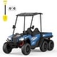 preview thumbnail 39 of 37, EROMMY 24V 2-Seater Ride-On Dump Truck with Remote Control, 4WD, Music & Auto Dump Bed.