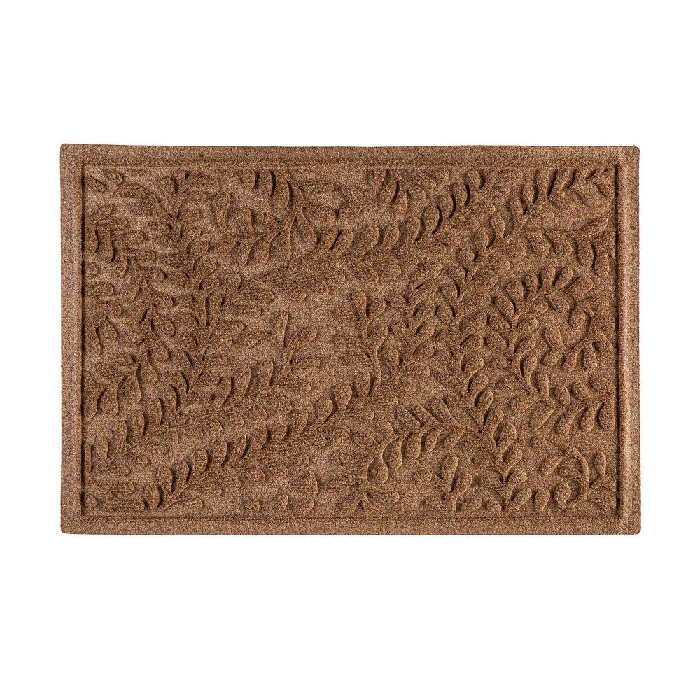 20" x 30" Waterhog Indoor/Outdoor Rug, Leaves - 20" x 30" Rectangle