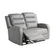 preview thumbnail 4 of 14, Relax A Lounger Acacia Reclining Loveseat