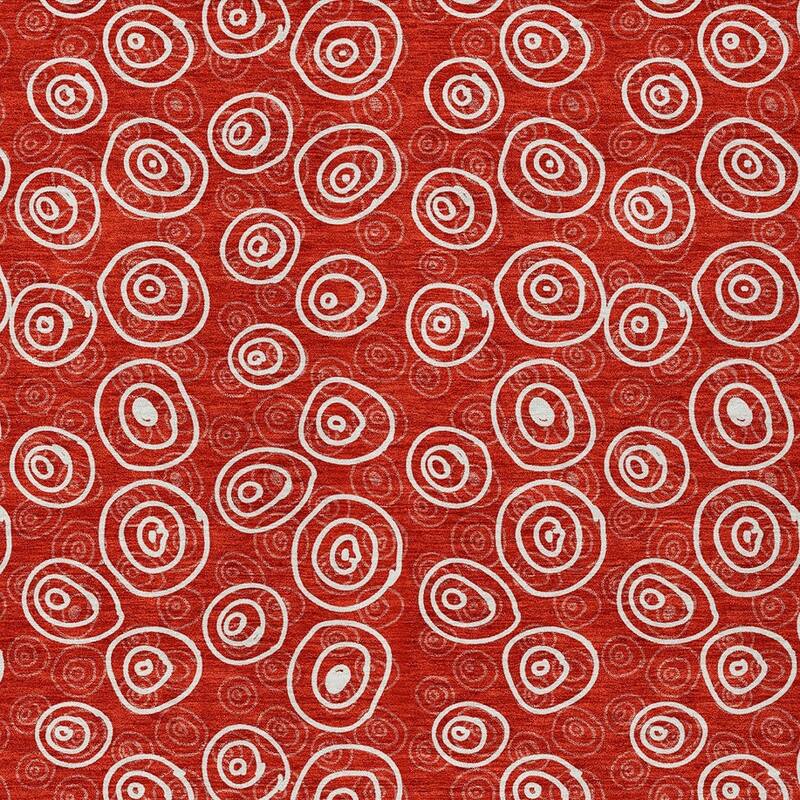 HomeRoots Geometric Transitional Rectangle Outdoor Rug