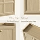 preview thumbnail 5 of 49, Multifunctional Minimalist Side Cabinet with 3D Design