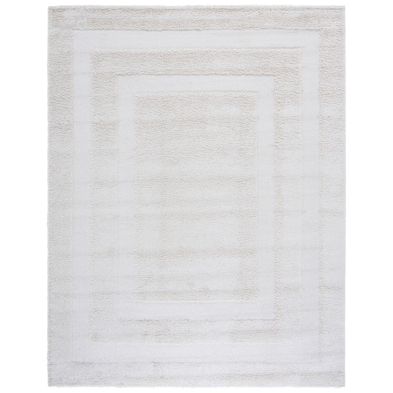 SAFAVIEH Florida Shag Antigoni Border 1.2-inch Thick Rug
