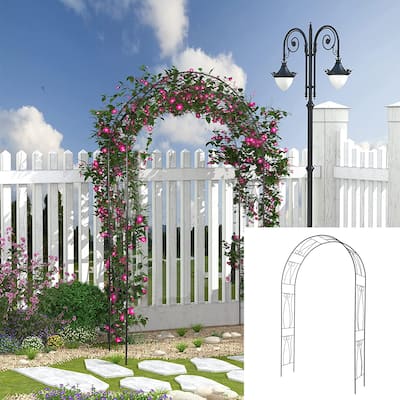 Kinbor Outdoor Steel Garden Arch Arbor