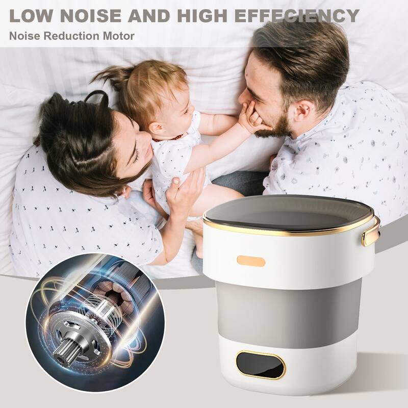 Fully Automatic 13L Folding Washing Machine For Underwear, Baby Clothe