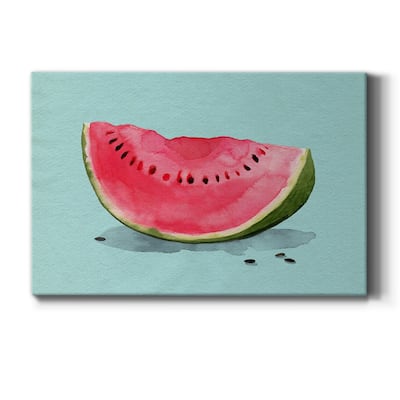 Summer Watermelon I Premium Gallery Wrapped Canvas - Ready to Hang