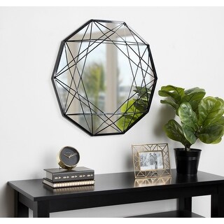 Kate and Laurel Keyleigh Metal Accent Wall Mirror
