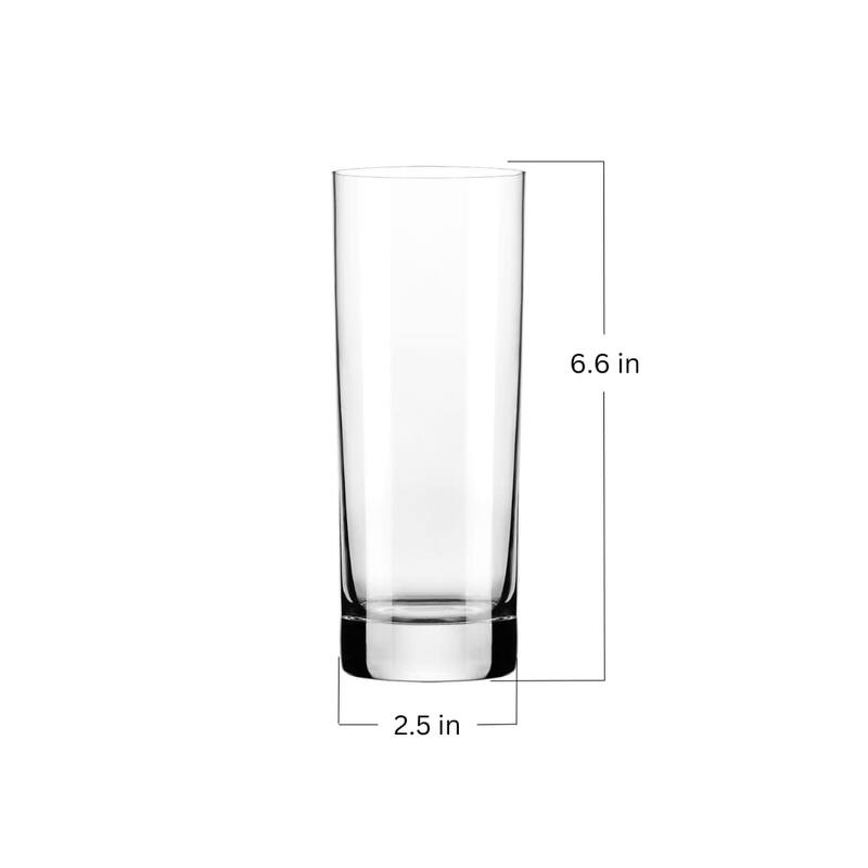 Reserve by Libbey Modernist Beverage Glasses, 12-ounce, Set of 12 - Set of 12