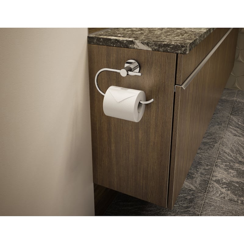 Symmons Dia Bathroom Hardware Set - Includes Towel Bar, Robe Hook,