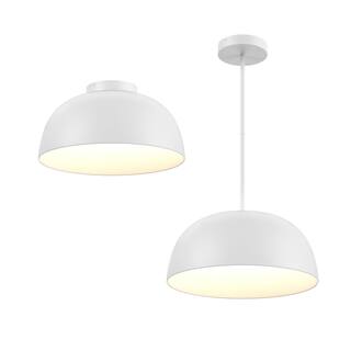 Napa 20 Inch 2-in-1 LED Flush Mount Pendant