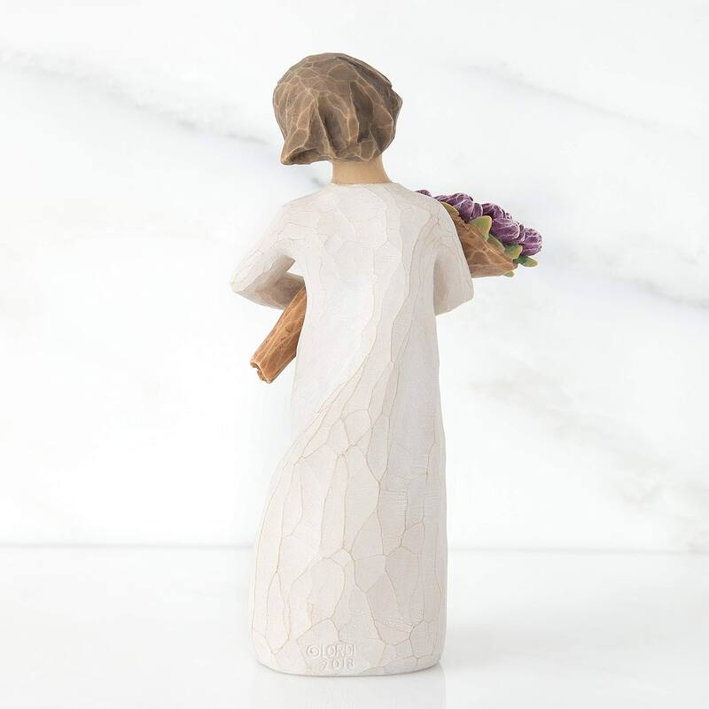Willow Tree Surprise, A Bouquet of Wonderful Wishes, 5-inch Sculpted Figure