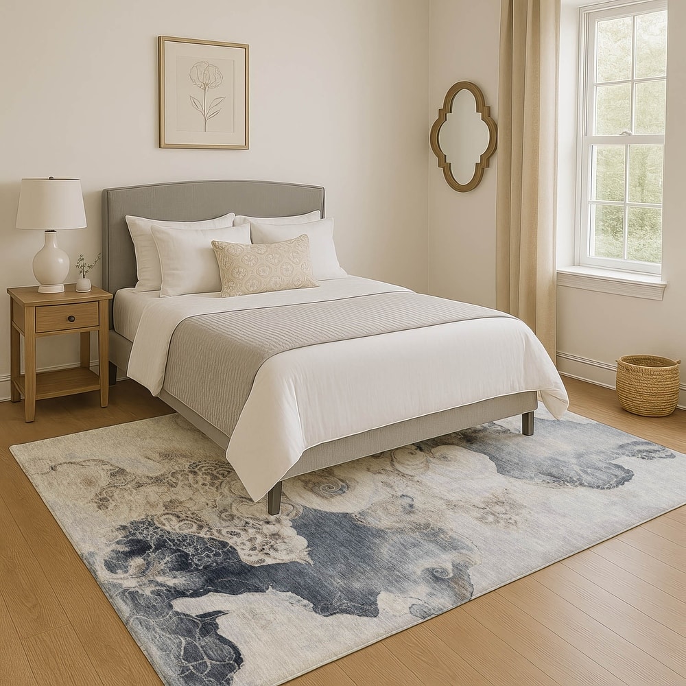 Premium Washable Super Soft Abstract Chic Mayfield Rug