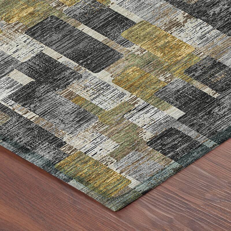 Machine Washable Indoor/ Outdoor Casual Carson Chantille Rug