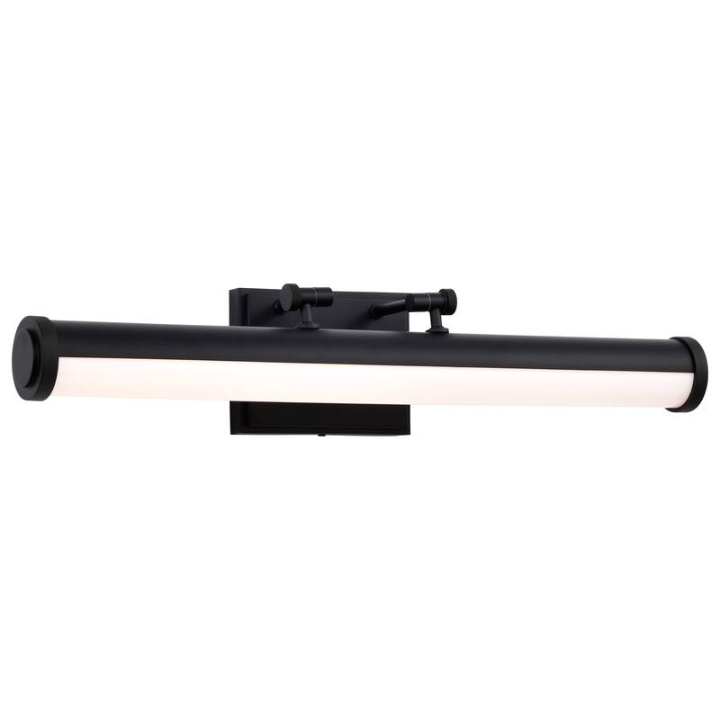 Cora 24 Inch LED Vanity 3 CCT Selectable Black Finish Acrylic Lens