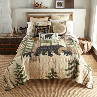 Donna Sharp Painted Bear Polyester Quilt Collection