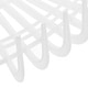 preview thumbnail 5 of 3, 13.4x16.9" Leaf Rake Replacement, 2Pcs Plastic Lawn Folding Grass Tool, White