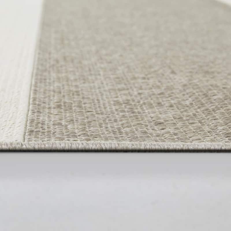 Louisa Striped Patio Area Rug