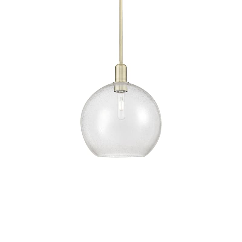 Innovations Lighting 716-1S-15-12 Athens Pendant Athens 12" Wide - Antique Brass / Seedy