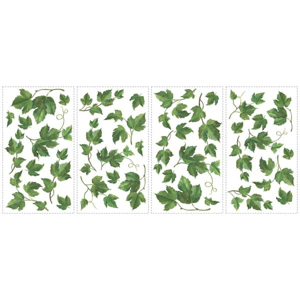 slide 2 of 5, RoomMates Green Evergreen Ivy Wall Decals