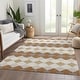 preview thumbnail 42 of 132, Premium Washable Super Soft Diamond Modern Mayfield Rug