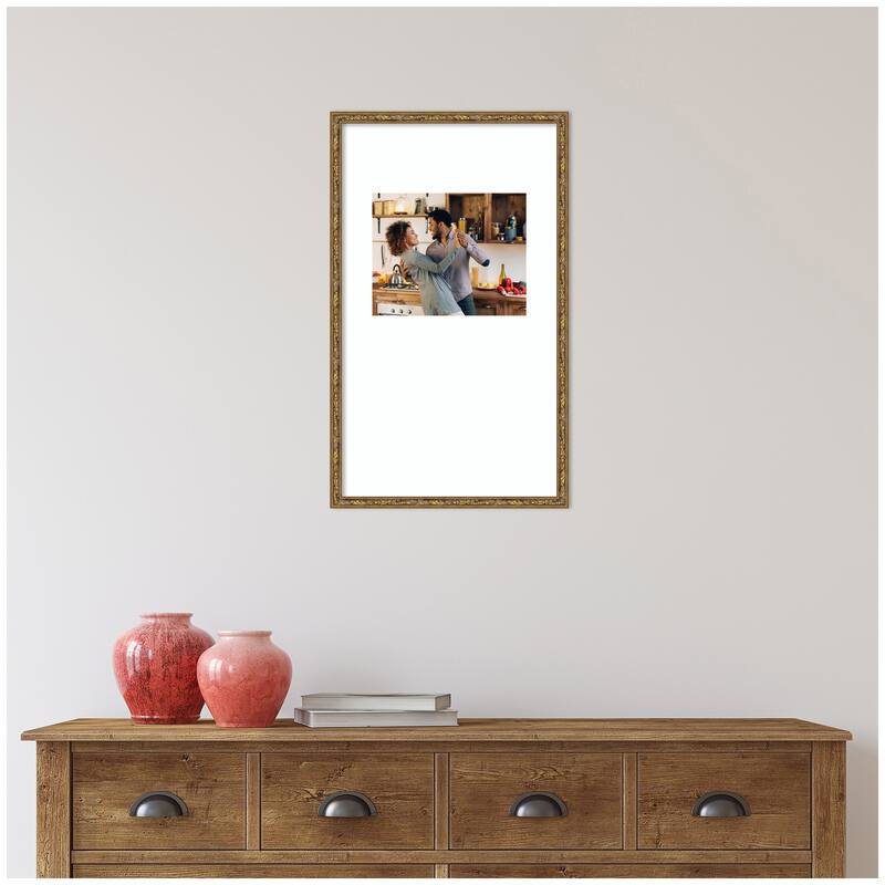 Kate and Laurel Belvedere Bronze Photo Frame