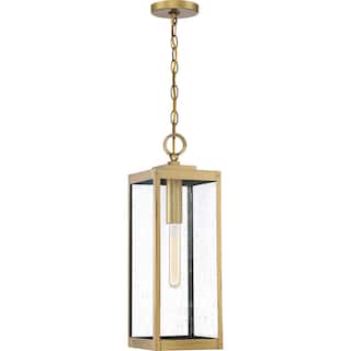 Quoizel Westover Pendant Light in Antique Brass