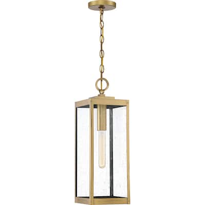 Quoizel Westover Pendant Light in Antique Brass