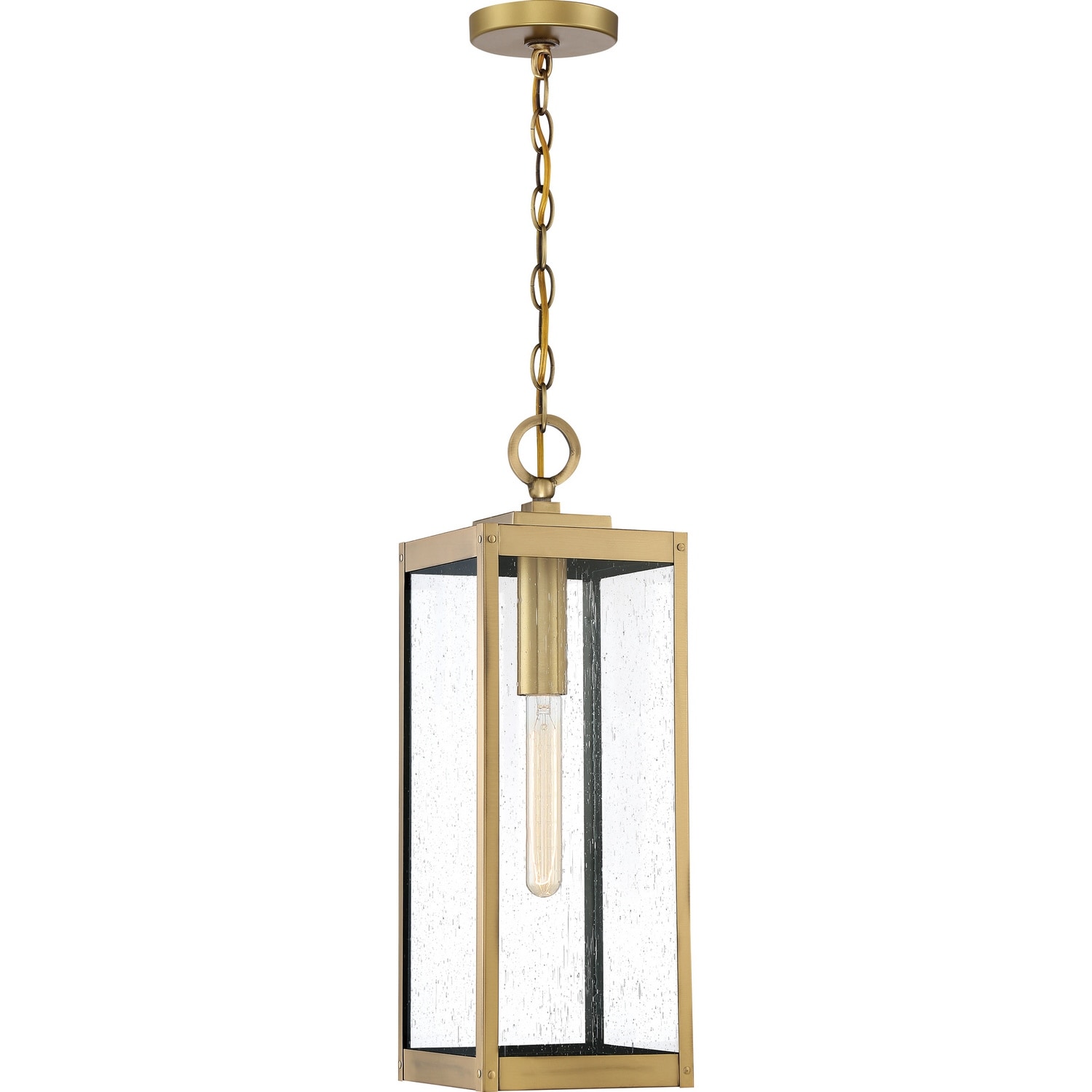 Quoizel Westover Pendant Light in Antique Brass