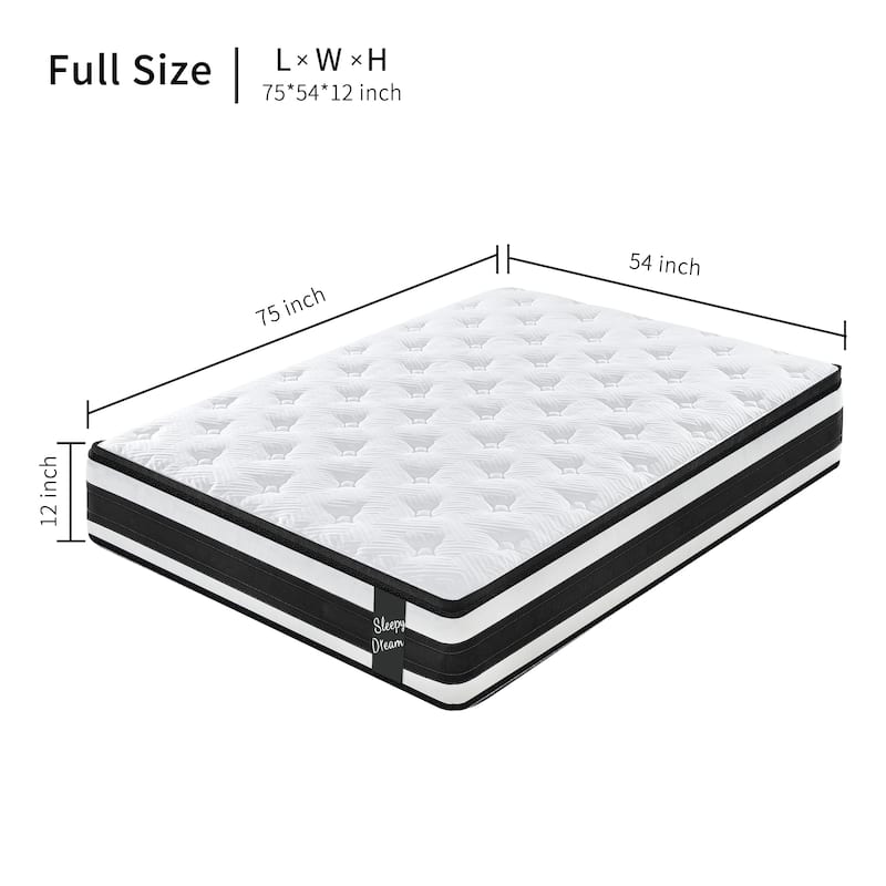Memory Foam Mattress Breathable Oeko-Tex Pocket Spring Mattress