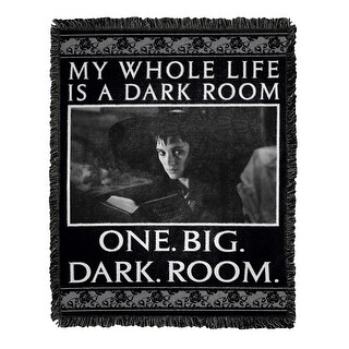 Warner Brothers Beetlejuice Jacquard Throw Blanket - Bed Bath & Beyond ...