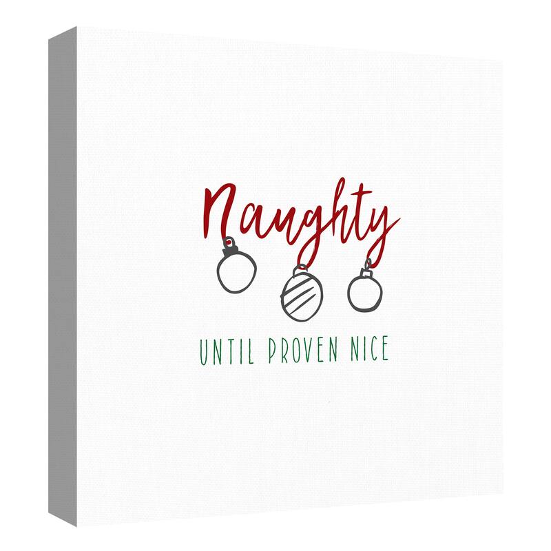 Naughty, Nice by Amanda Murray Canvas Art Prints