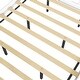 preview thumbnail 7 of 14, Queen Size Classic Modern Design Wood Platform Bed Bed Frame with Footboard and Headboard
