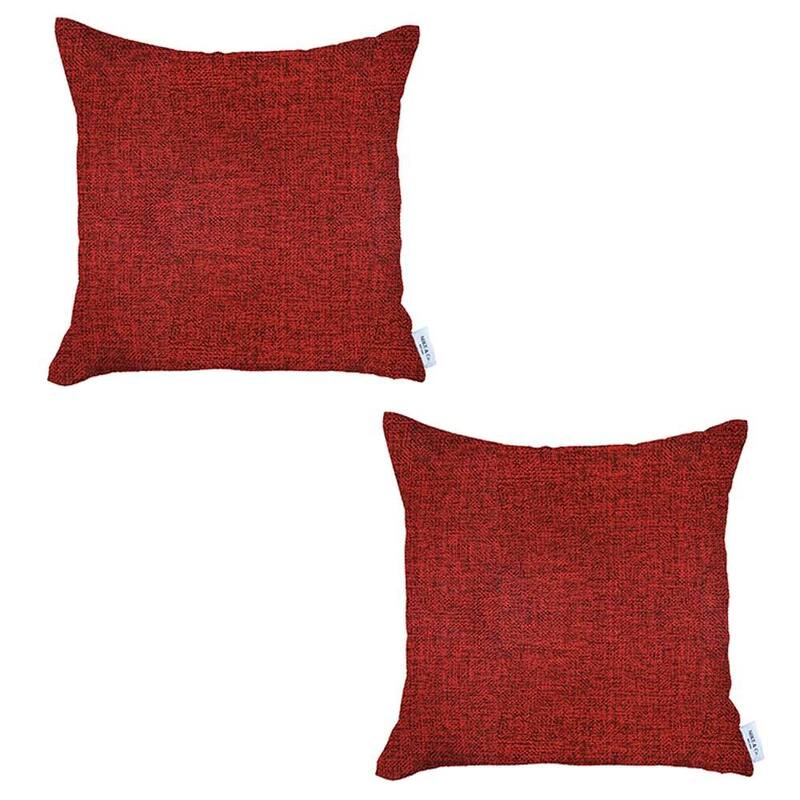 Boho-Chic Decorative Houndstooth Jacquard Pillow Covers 2 PCS