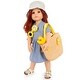 preview thumbnail 1 of 3, Gotz: Hannah Little Duck - 19.5" Standing Poseable Doll Set, Kids 3+