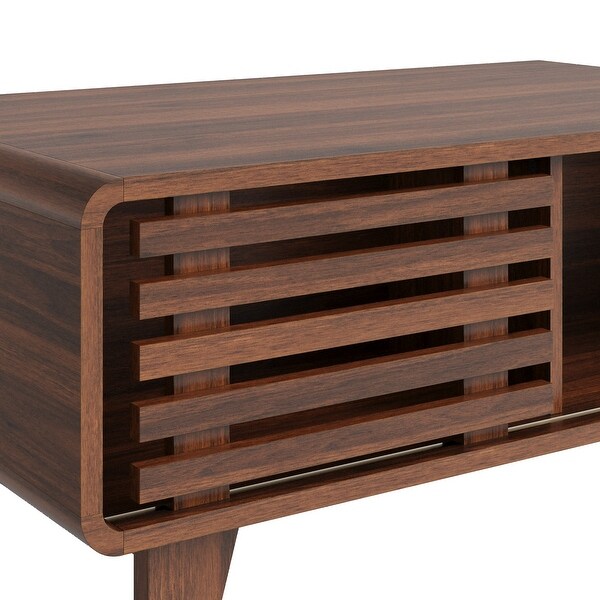 JASIWAY Mid-Century Modern Rectangle Coffee Table - Bed Bath