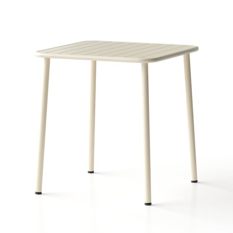 Sera square table outdoor courtyard table villa open air dining table waterproof table retro American modern