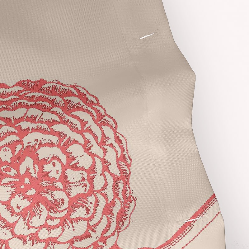 Antique Flowers Shower Curtain