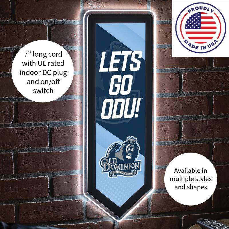 Old Dominion University LED Lighted Sign