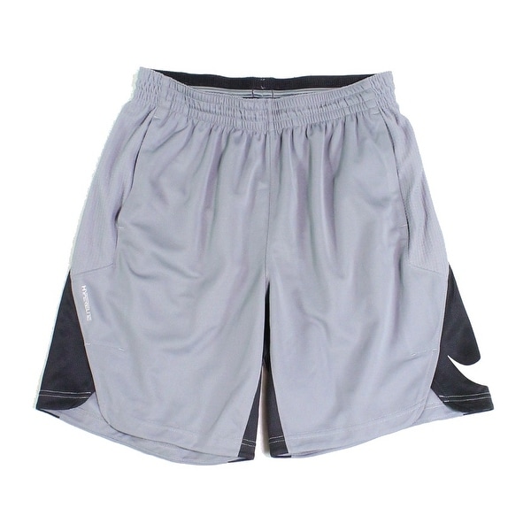 Nike NEW Gray Mens Size Large L Hyperlite Colorblocked Athletic Shorts
