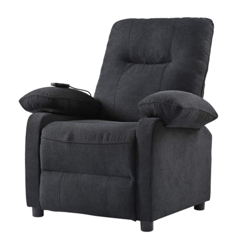 160° Recliner Chair for Elderly Seniors-Power Reclining Chair with 8-Point Massage & Heating, Soft Chenille Fabric