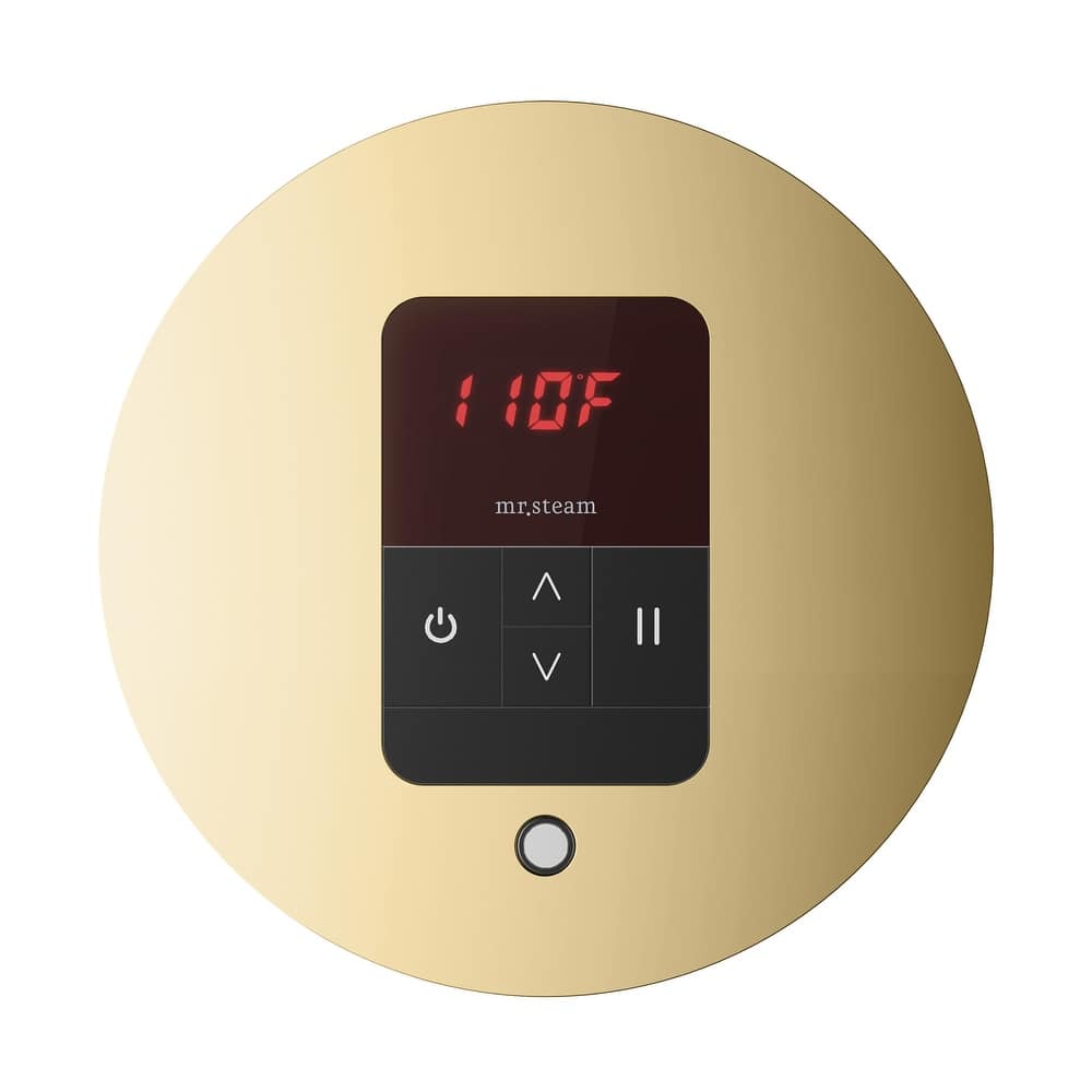 Mr Steam ITRD Itempo Round Steam Shower Control and Steamhead