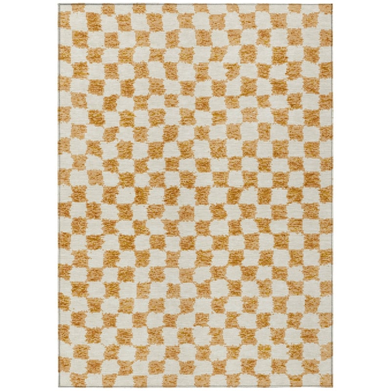 HomeRoots Geometric Transitional Rectangle Outdoor Rug