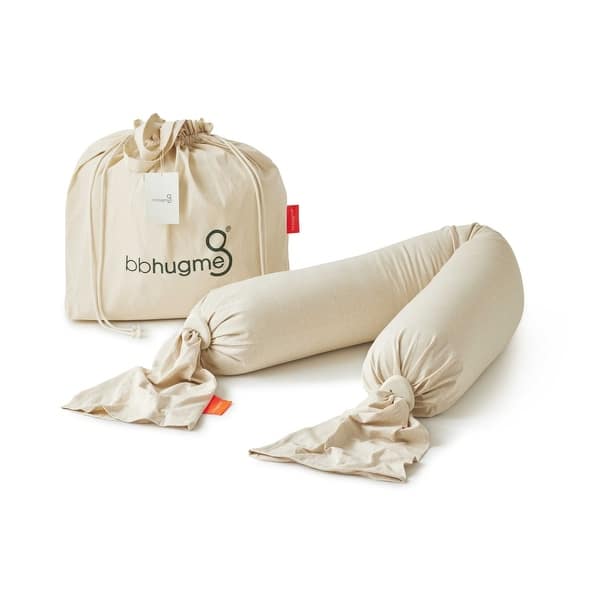 slide 2 of 61, bbhugme Adjustable Pregnancy Pillow Soft White