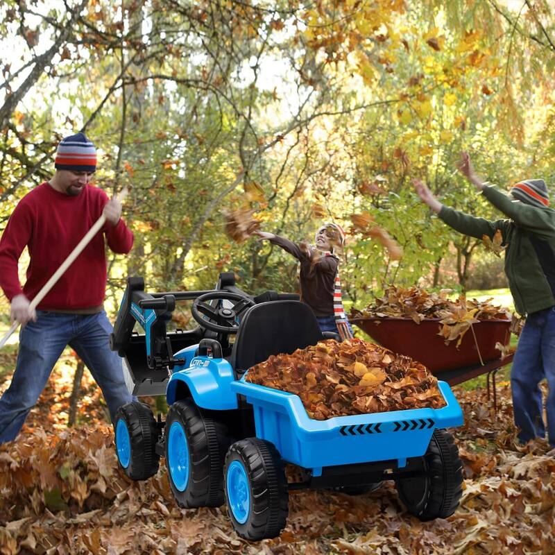 Electric Vehicles Ride On Car Toy with Remote Control, Digger for Kids Best Gifts