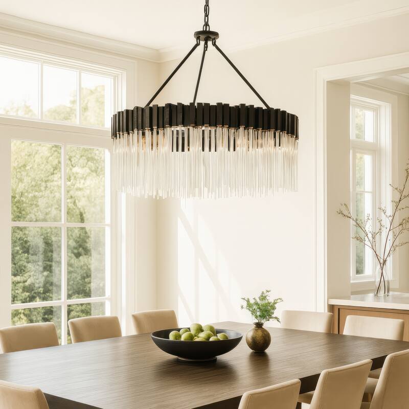 Varaluz Matrix Chandelier - 30"D x 30"W x 31"H