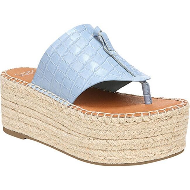 sarto by franco platform espadrille sandals