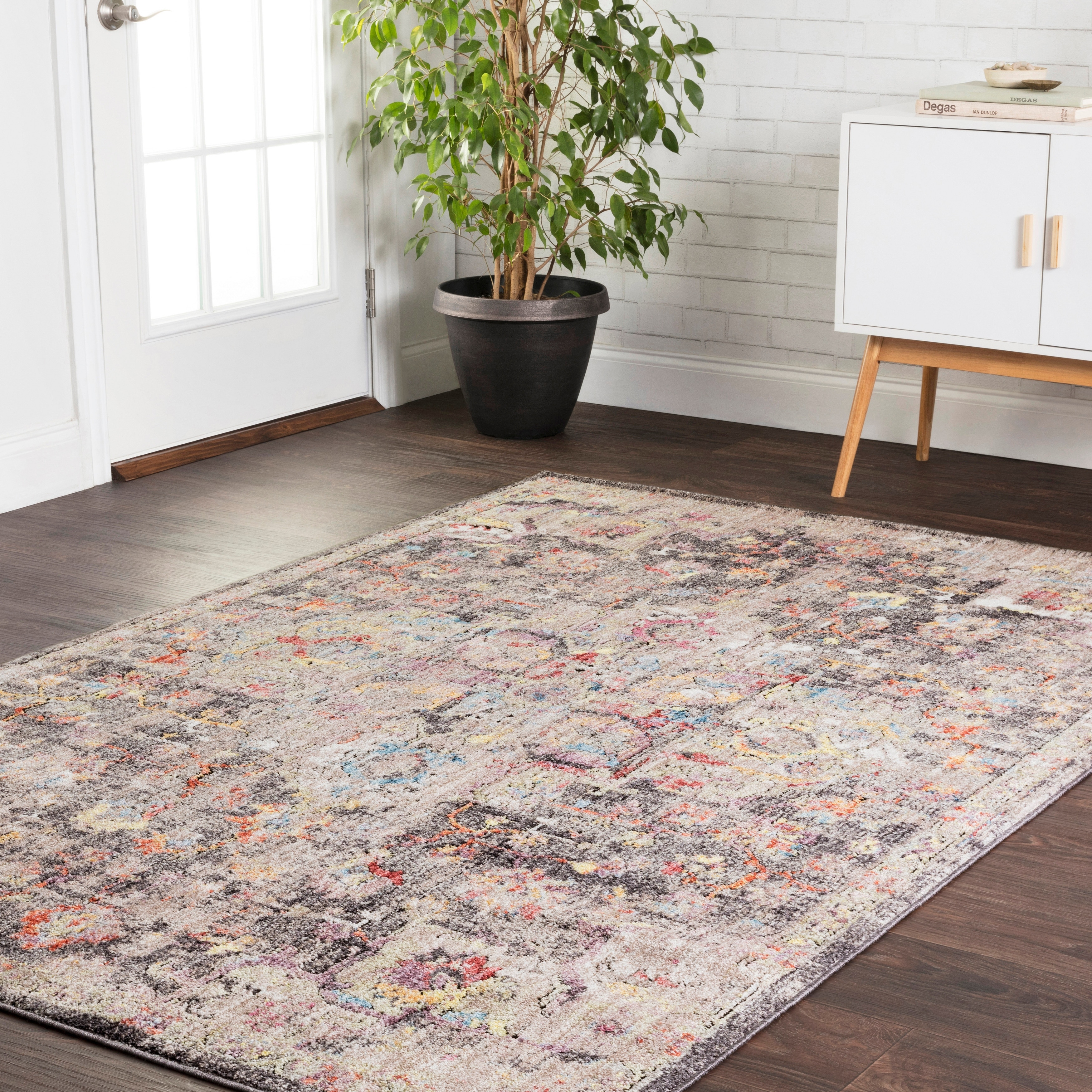 Alexander Home Athens Boho Fiesta Distressed Area Rug
