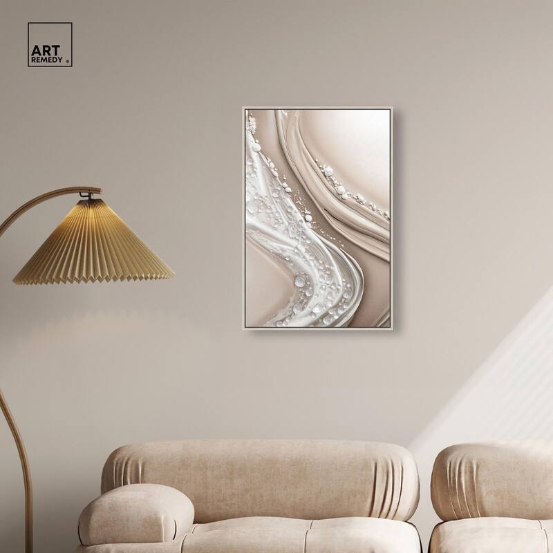 Viscous Veils I Canvas by Art Remedy
