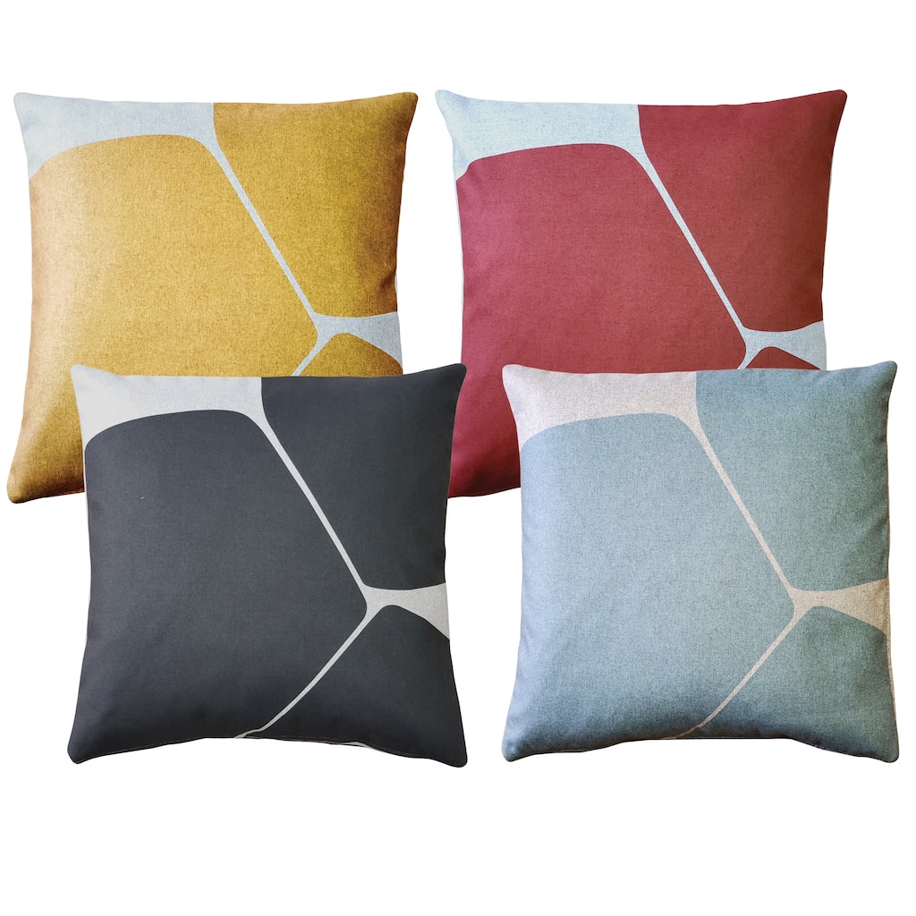 Pillow Decor Aurora Throw Pillows 19 Inch Square
