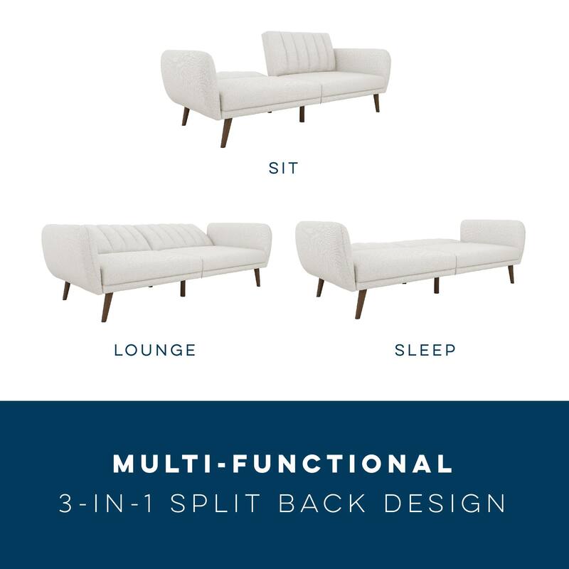 The Novogratz Brittany Futon Sofa Bed